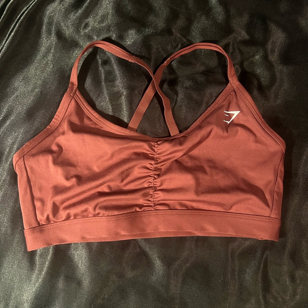 gymshark’s ruched sports bra